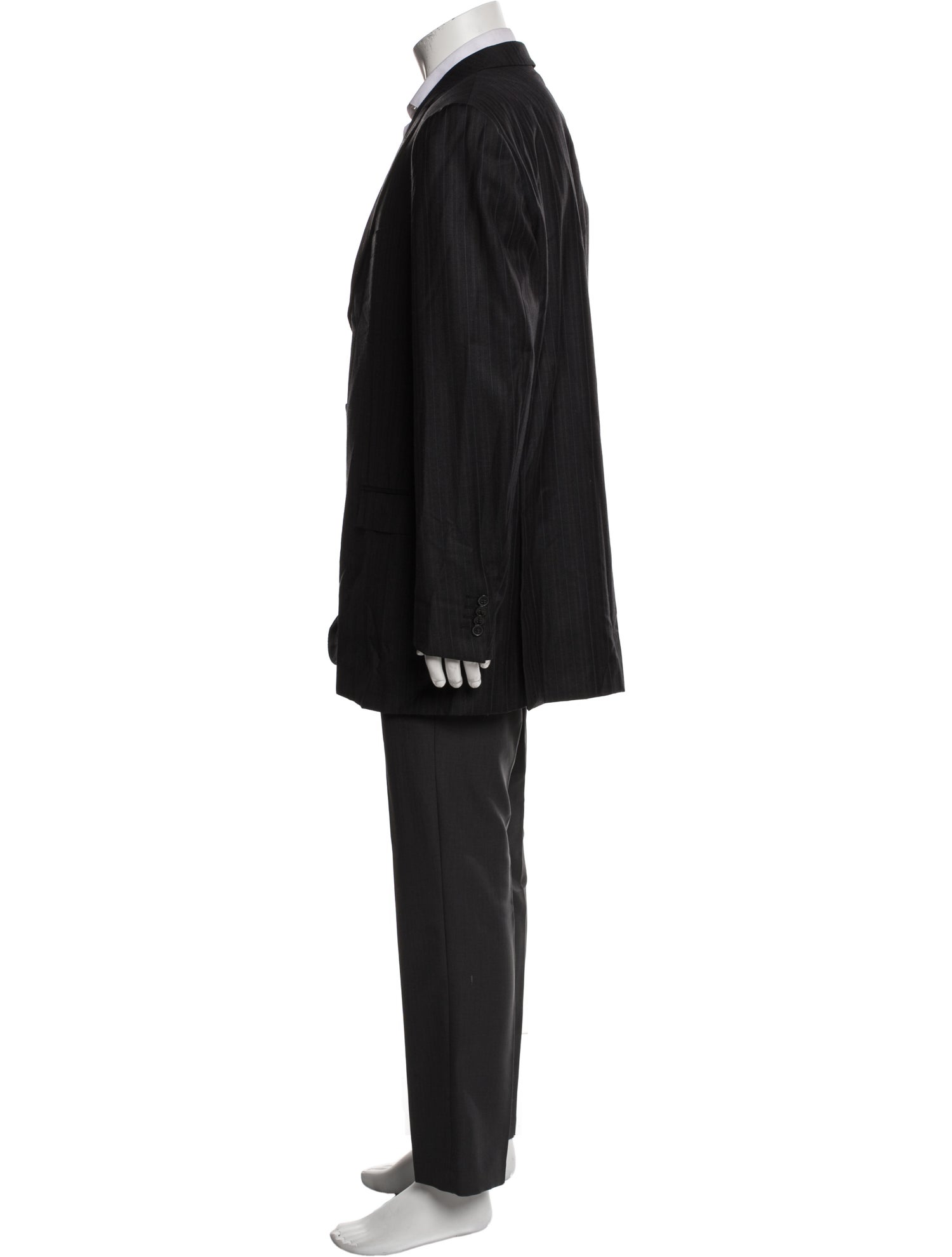 Ermenegildo Zegna Wool Embroidered Accent Blazer