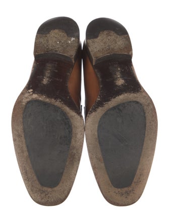 Ermenegildo Zegna Leather Dress Loafers