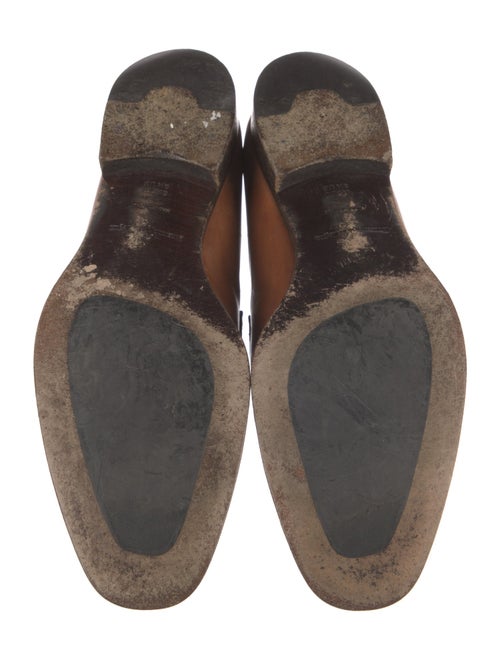 Ermenegildo Zegna Leather Dress Loafers