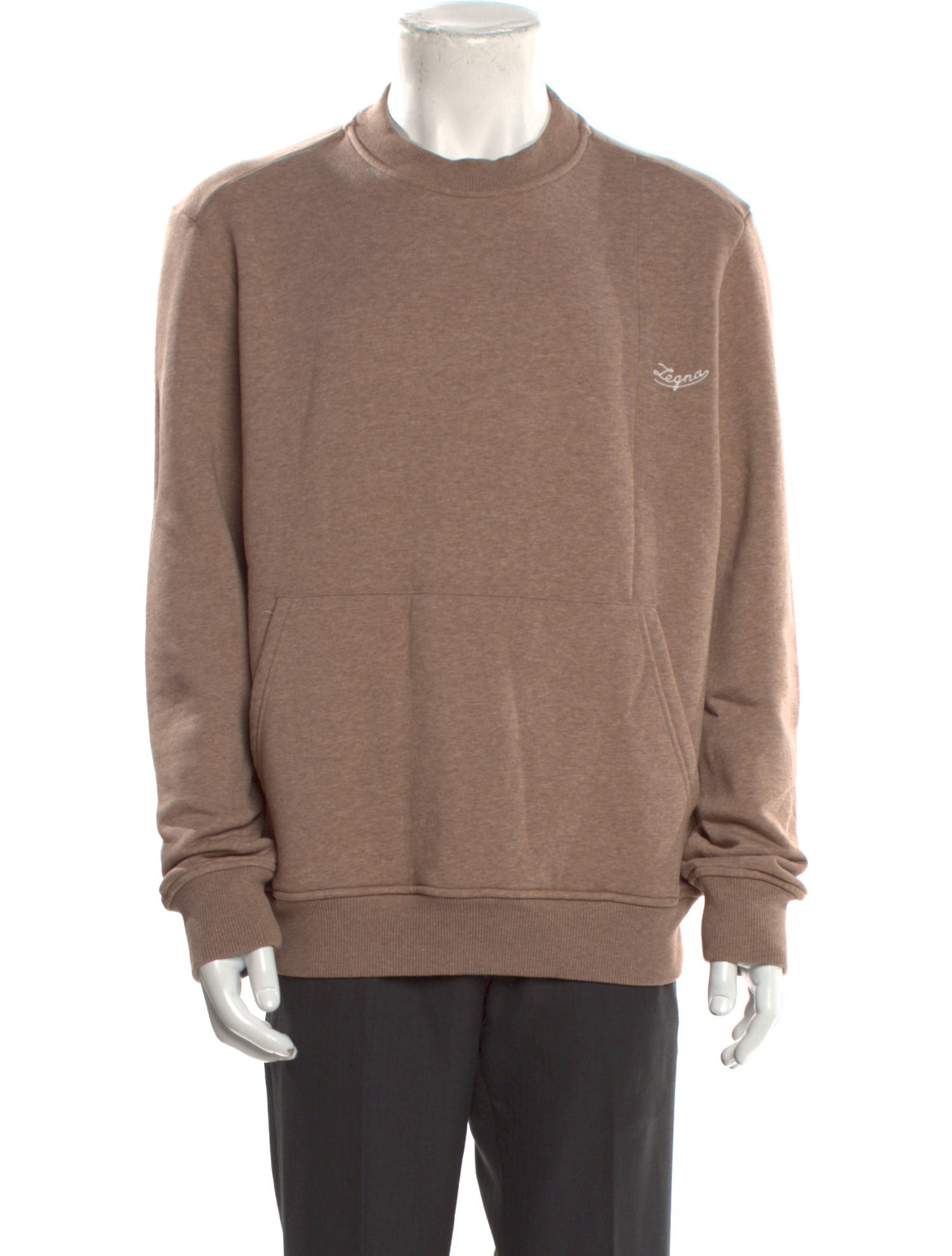 Ermenegildo Zegna Crew Neck Long Sleeve Pullover