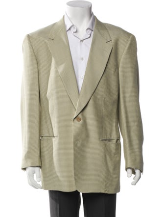 Ermenegildo Zegna Plaid Print Blazer