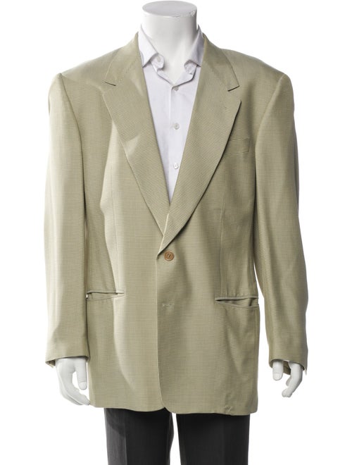 Ermenegildo Zegna Plaid Print Blazer