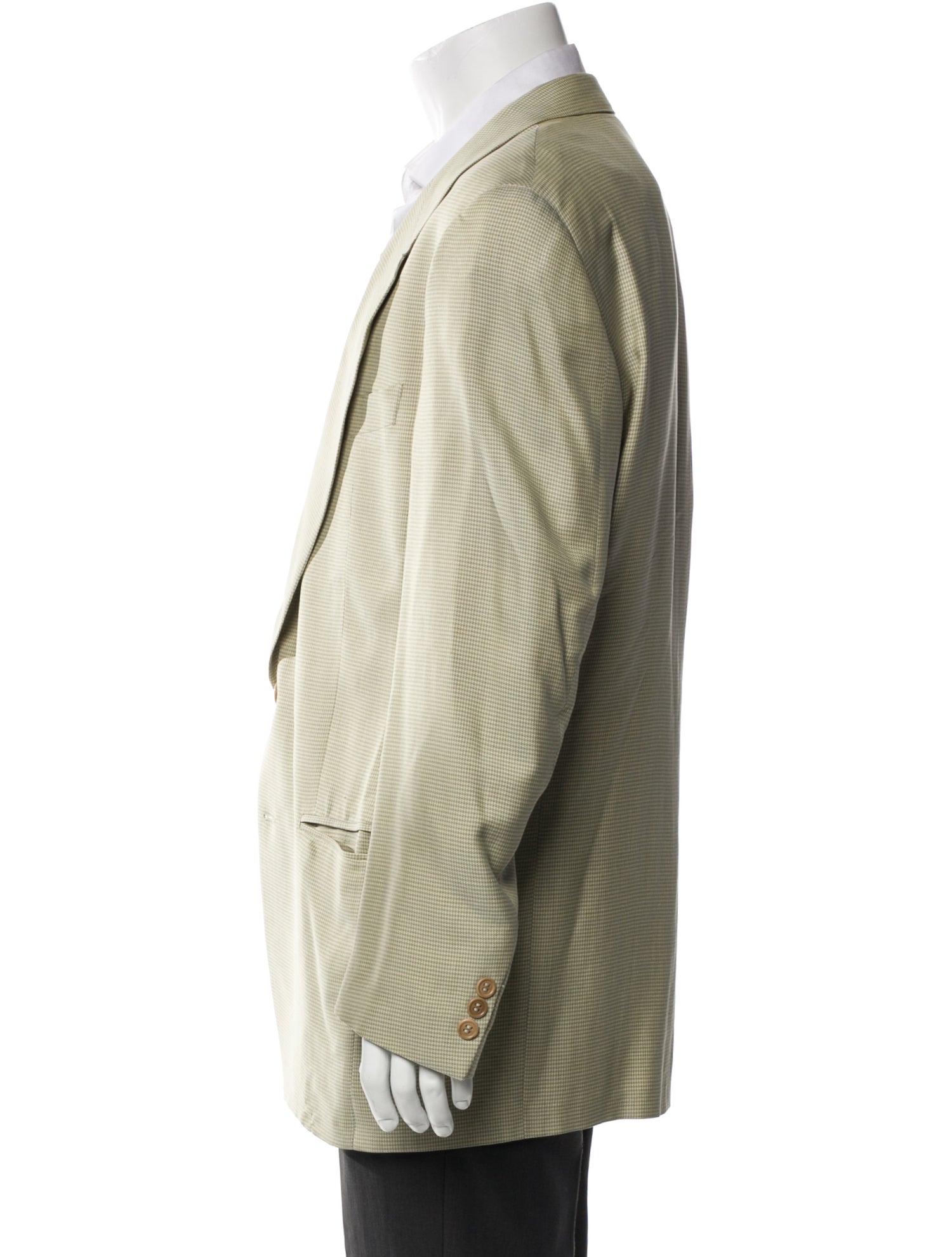 Ermenegildo Zegna Plaid Print Blazer