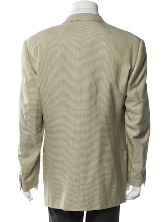 Ermenegildo Zegna Plaid Print Blazer