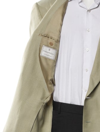 Ermenegildo Zegna Plaid Print Blazer