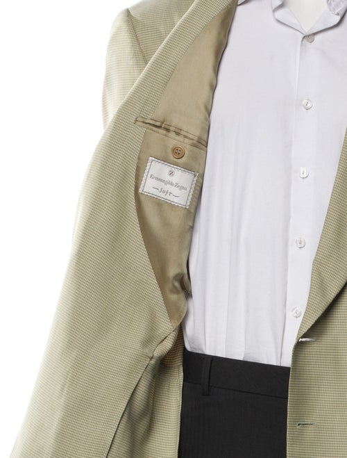 Ermenegildo Zegna Plaid Print Blazer