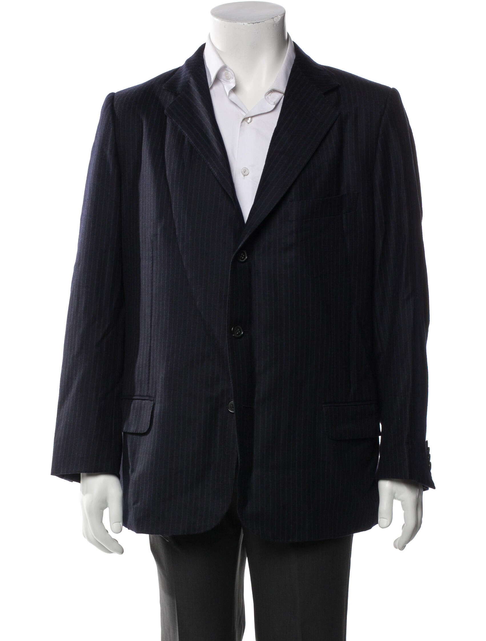 Ermenegildo Zegna Wool Striped Blazer