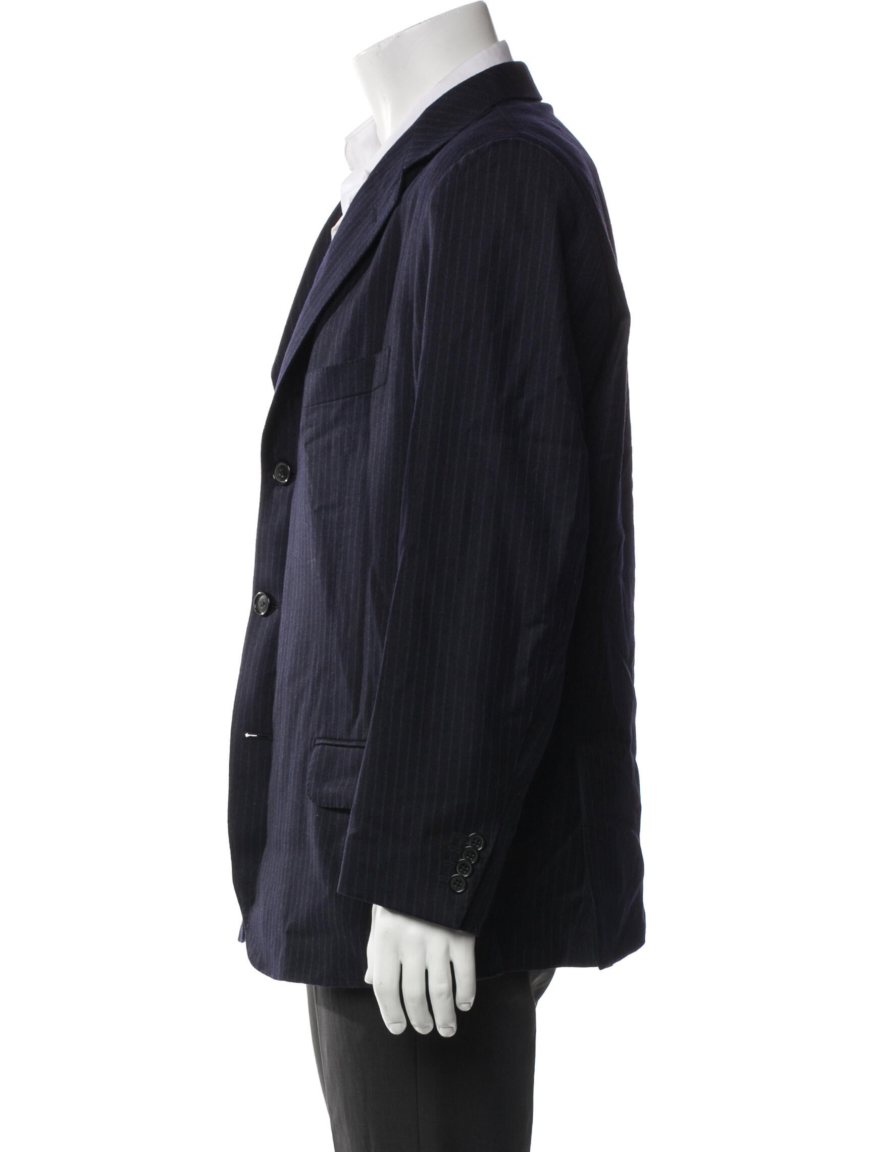 Ermenegildo Zegna Wool Striped Blazer
