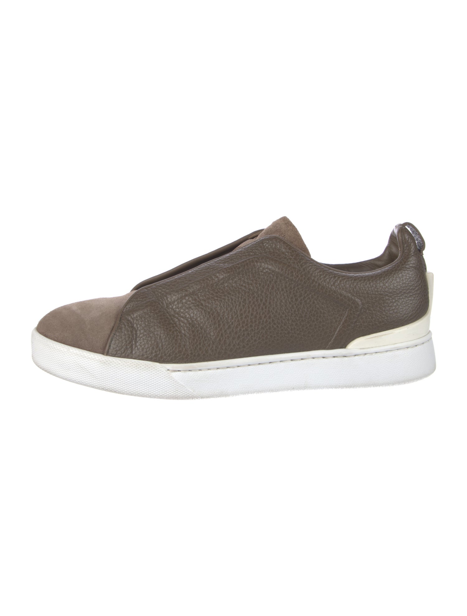 Ermenegildo Zegna Leather Sneakers