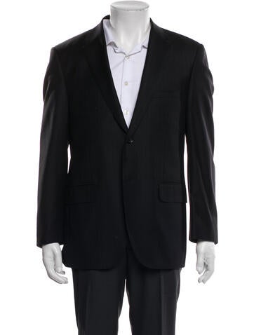 Ermenegildo Zegna Outerwear Wool Peacoat L