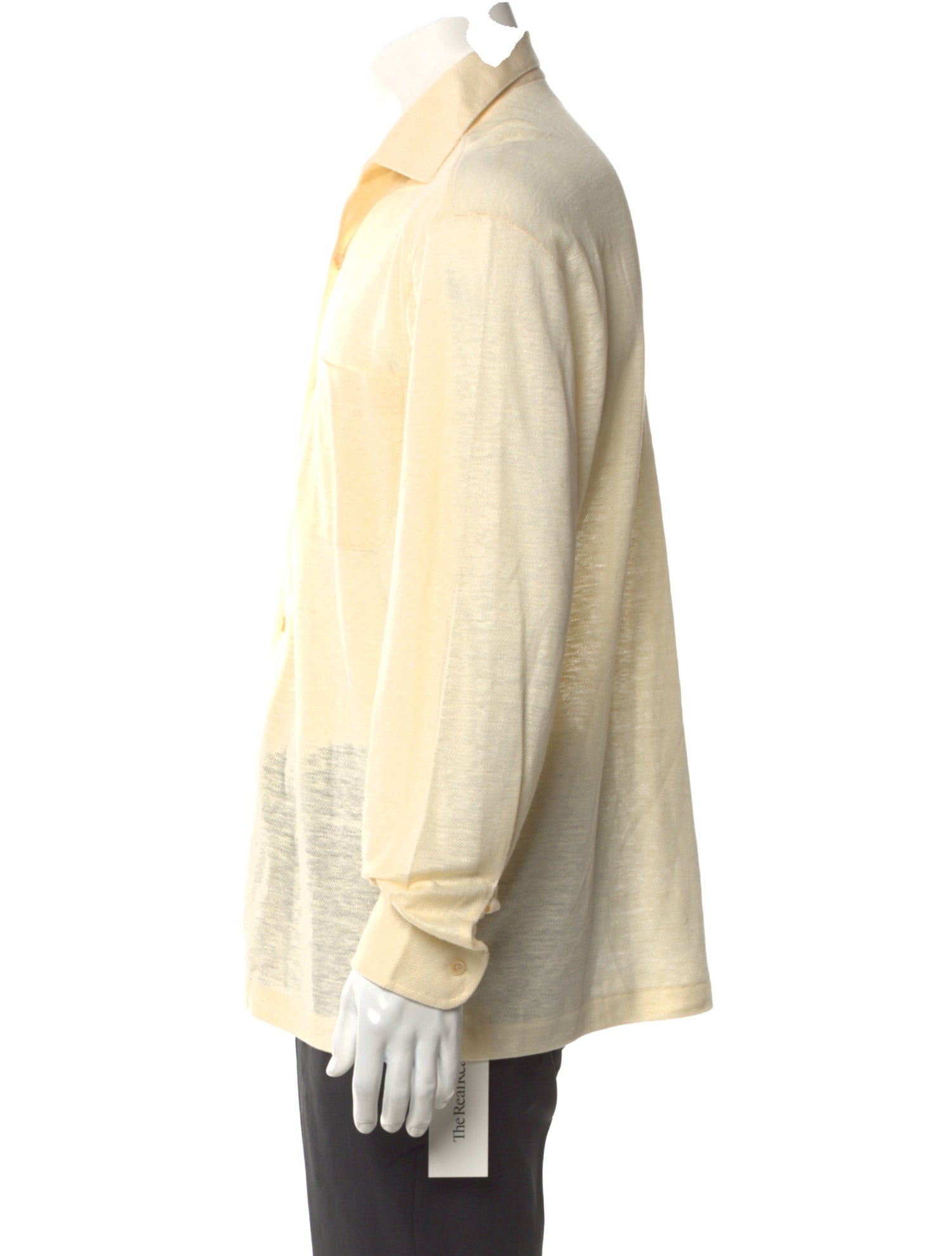 Ermenegildo Zegna Linen Collar Cardigan