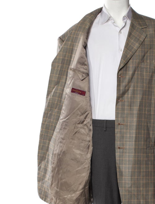 Ermenegildo Zegna Plaid Print Two-Piece Blazer
