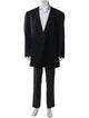 Ermenegildo Zegna Wool Embroidered Accent Blazer