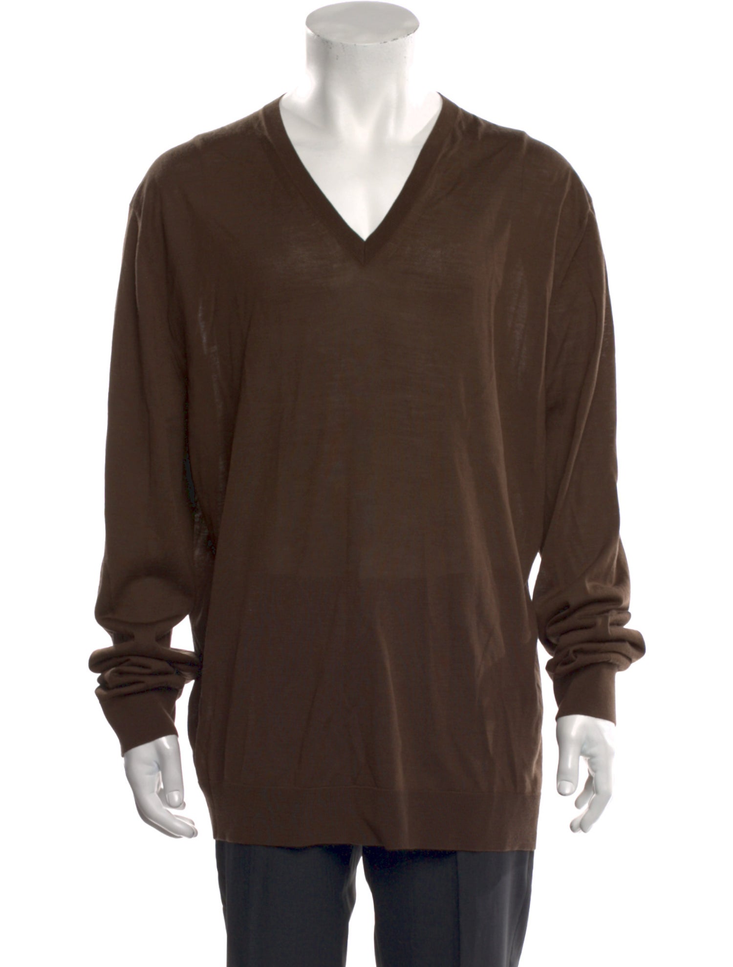 Ermenegildo Zegna Wool V-Neck Pullover