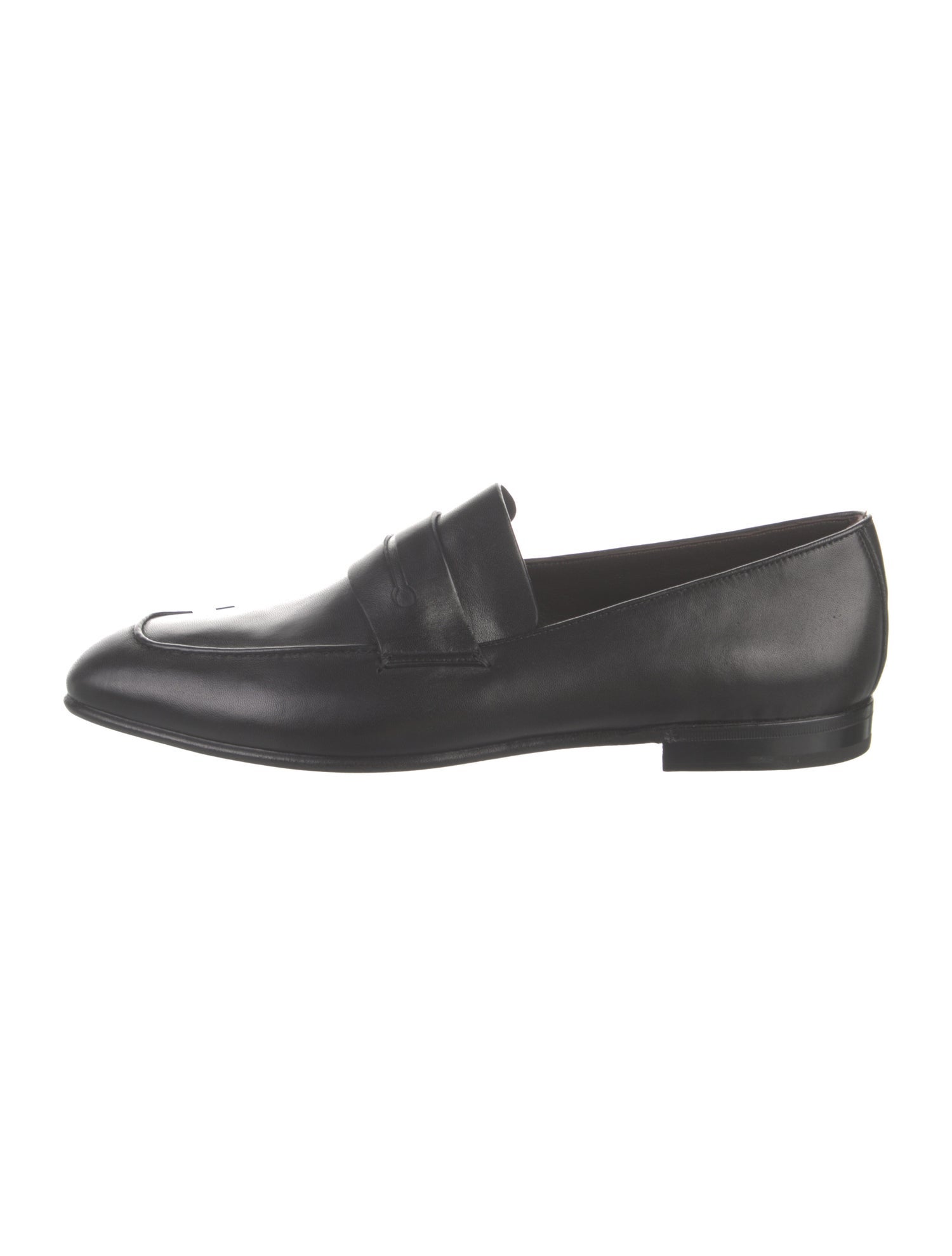 Christian Louboutin Dandy Pik Pik Flat Suede Loafers - Black