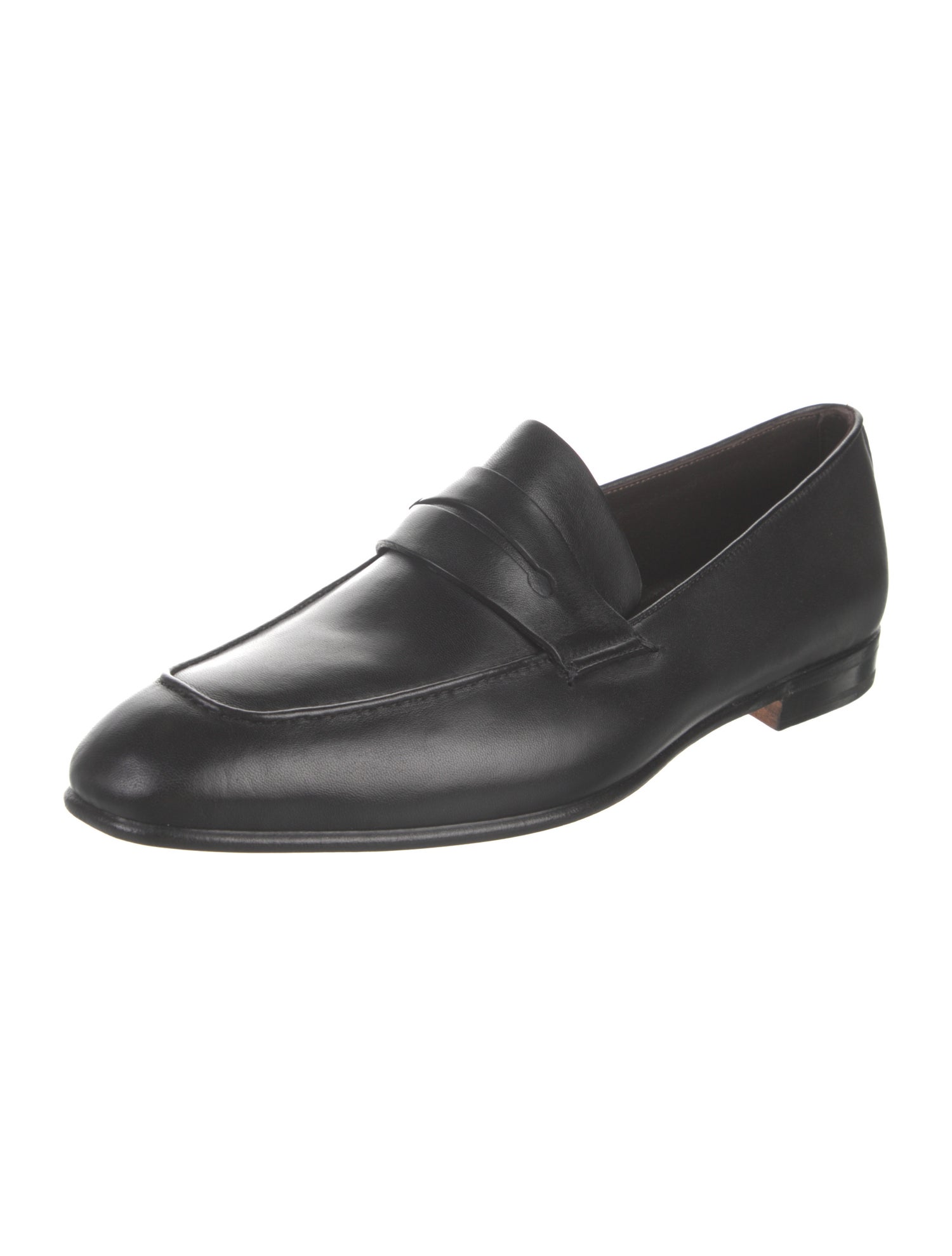 Ermenegildo Zegna Leather Loafers