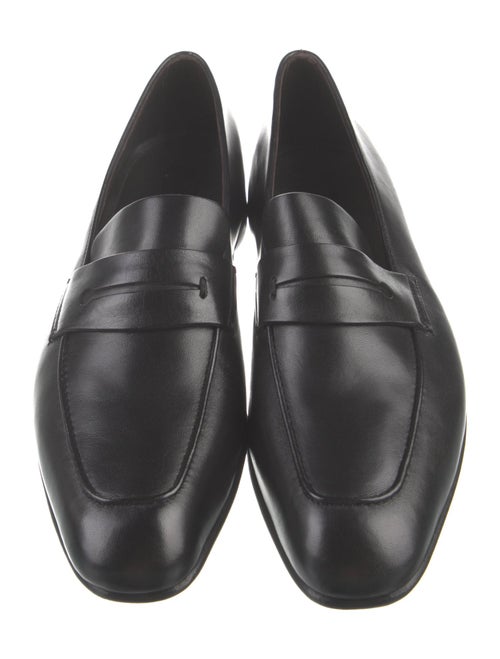 Ermenegildo Zegna Leather Loafers