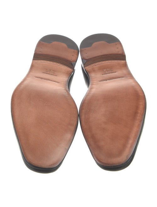 Ermenegildo Zegna Leather Loafers
