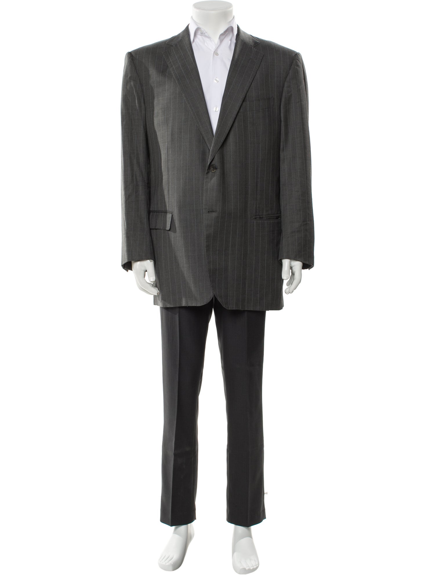 Ermenegildo Zegna Silk Striped Blazer