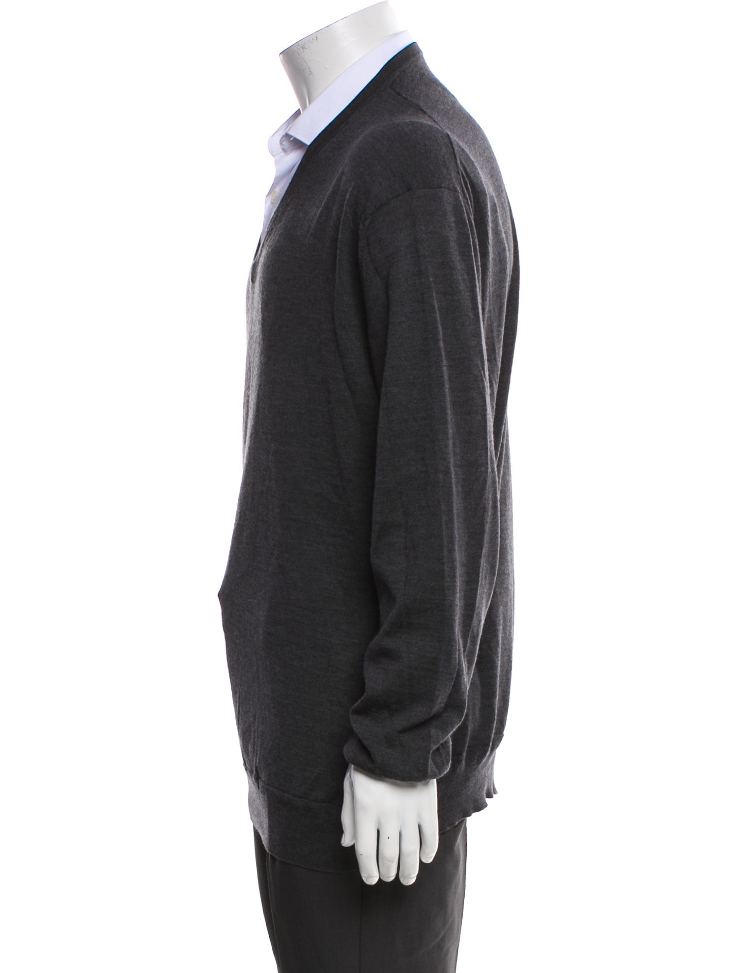 Ermenegildo Zegna Wool V-Neck Cardigan