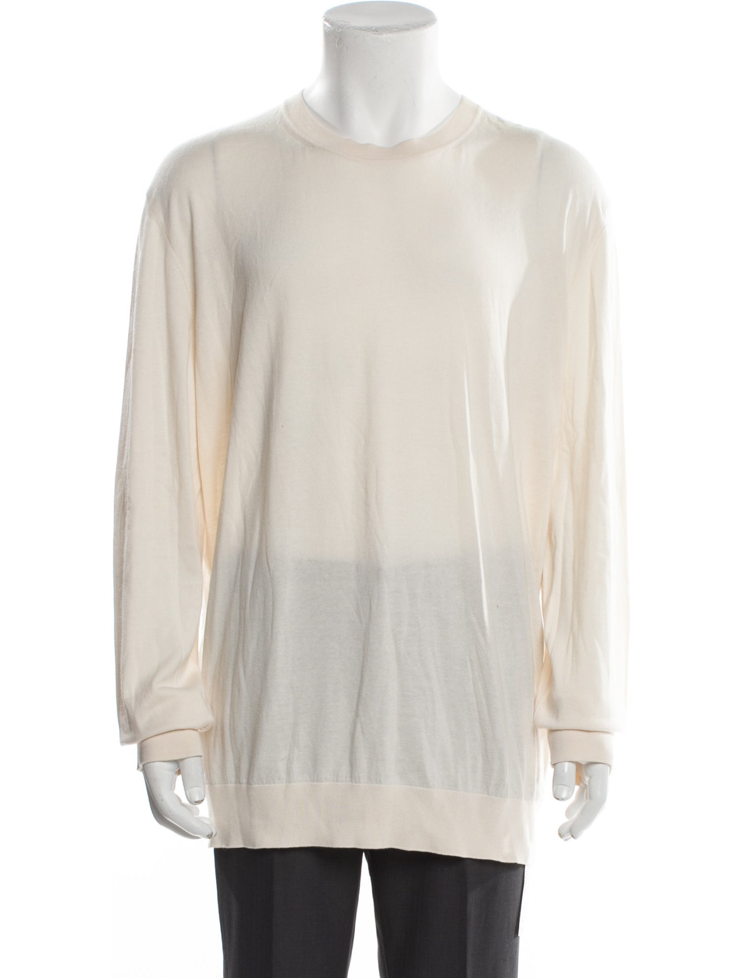 Ermenegildo Zegna Crew Neck Long Sleeve Pullover w/ Tags