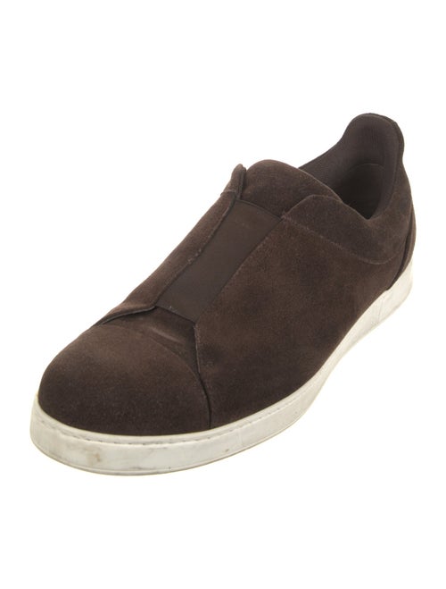 Ermenegildo Zegna Suede Sneakers