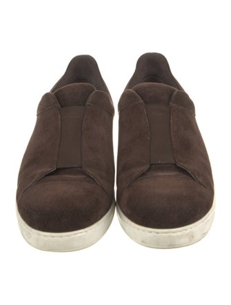 Ermenegildo Zegna Suede Sneakers