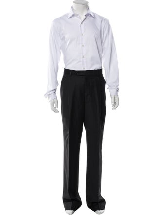 Ermenegildo Zegna Wool Striped Two-Piece Suit