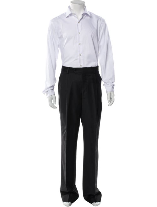 Ermenegildo Zegna Wool Striped Two-Piece Suit