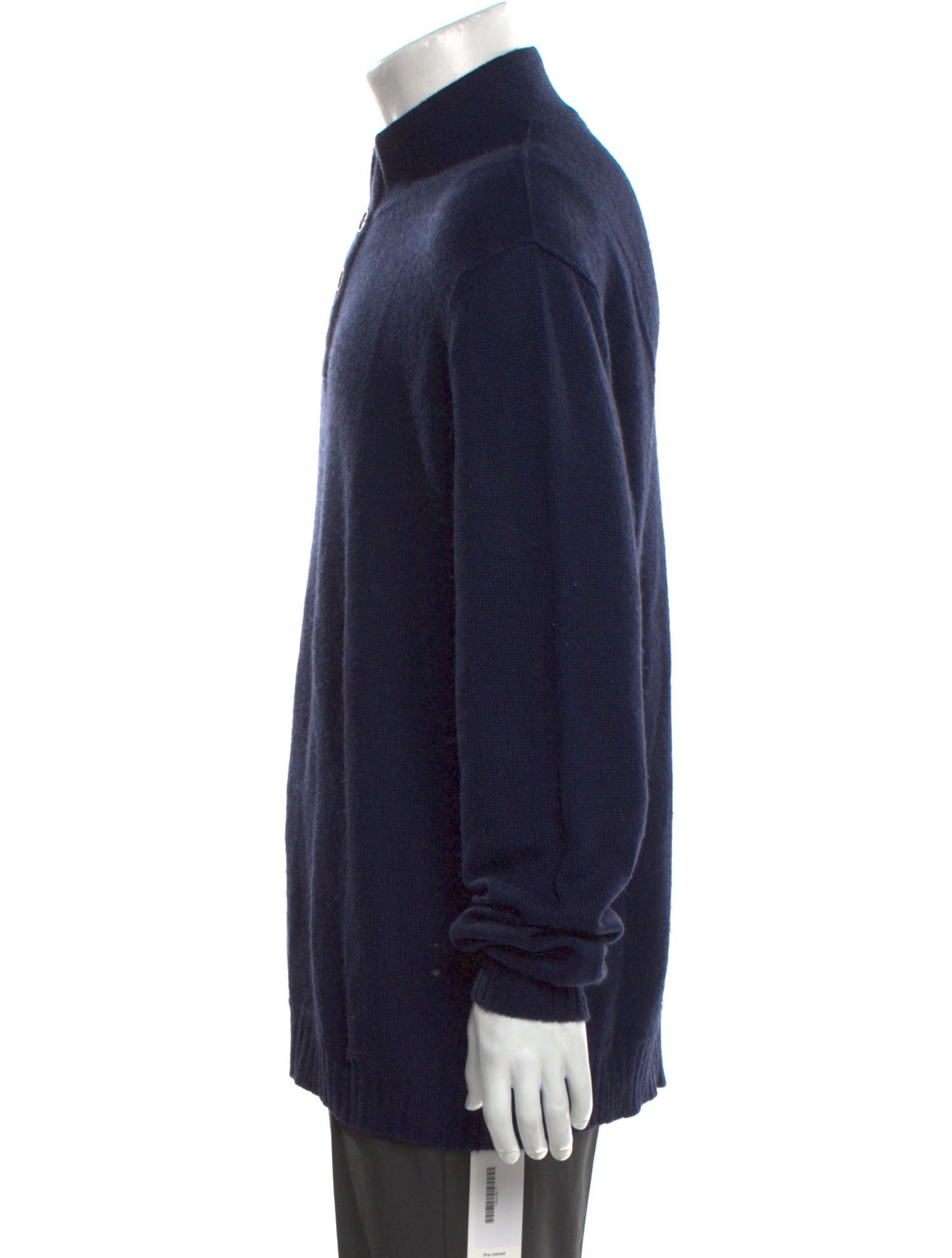 Ermenegildo Zegna Cashmere Turtleneck Polo Sweater