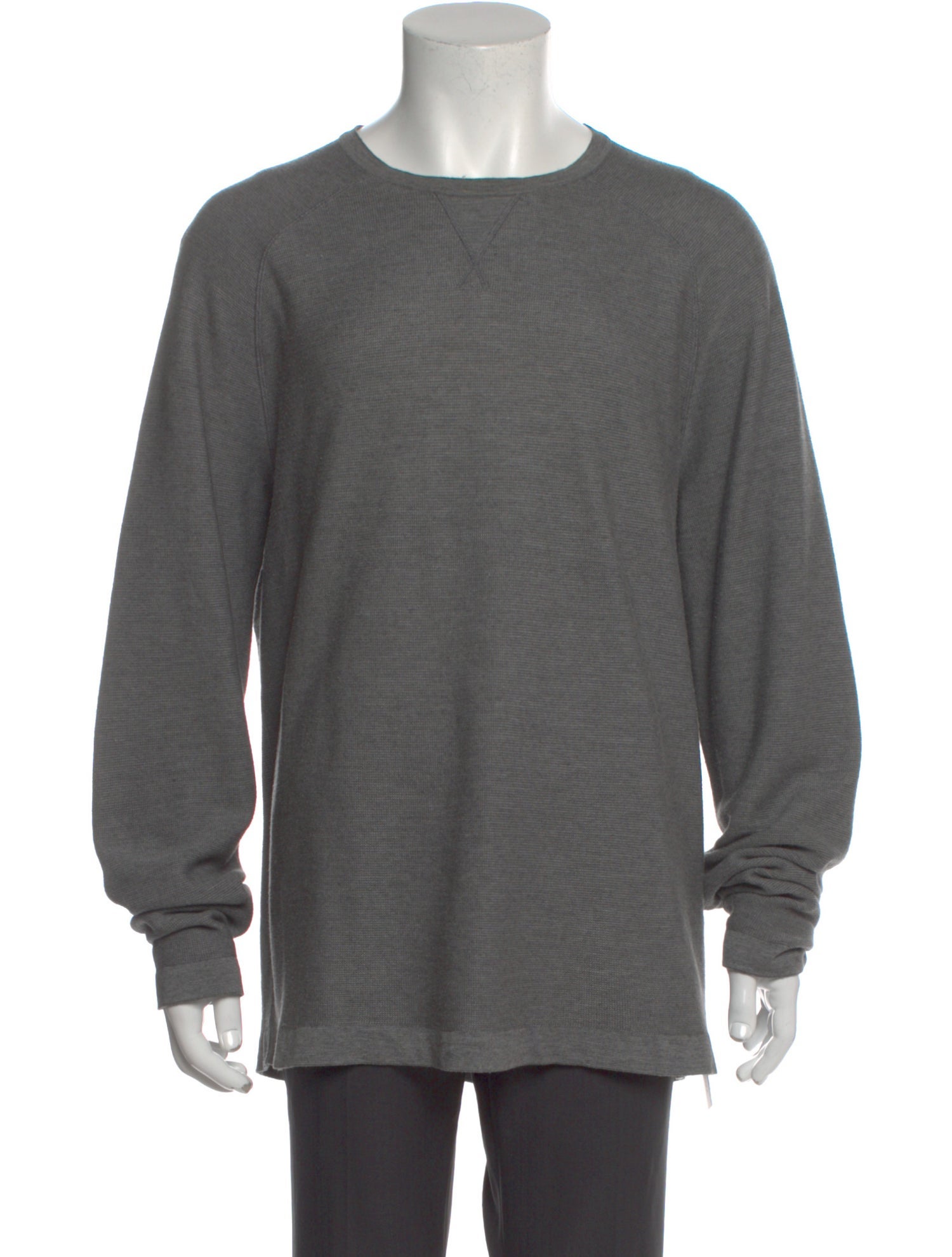Ermenegildo Zegna Crew Neck Long Sleeve Pullover