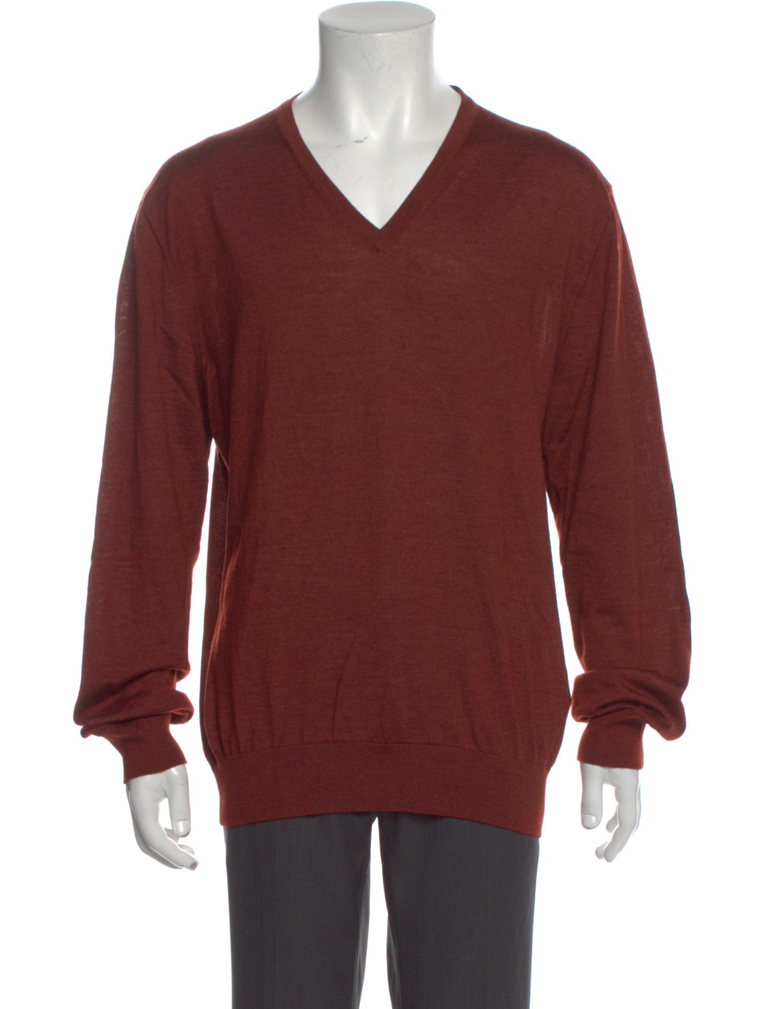 Ermenegildo Zegna Cashmere V-Neck Pullover