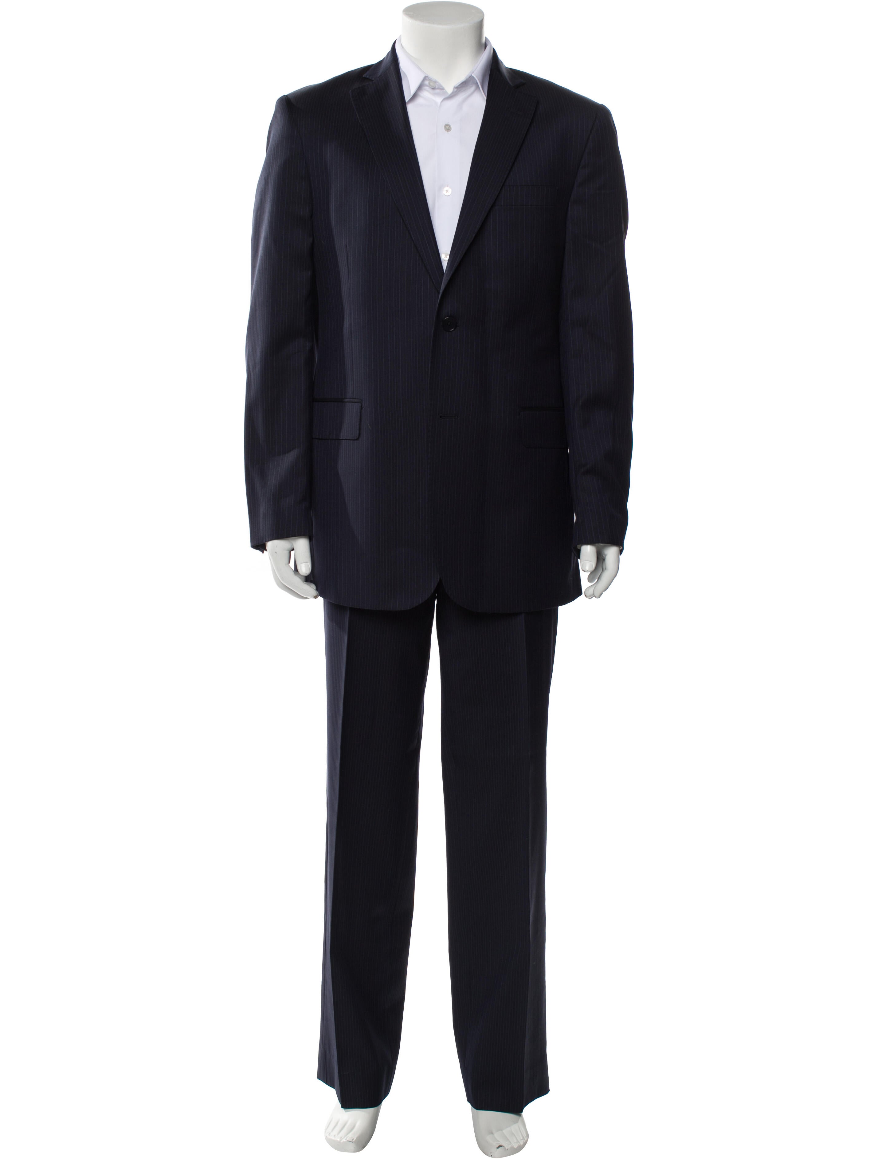 Ermenegildo Zegna Wool Striped Two-Piece Suit