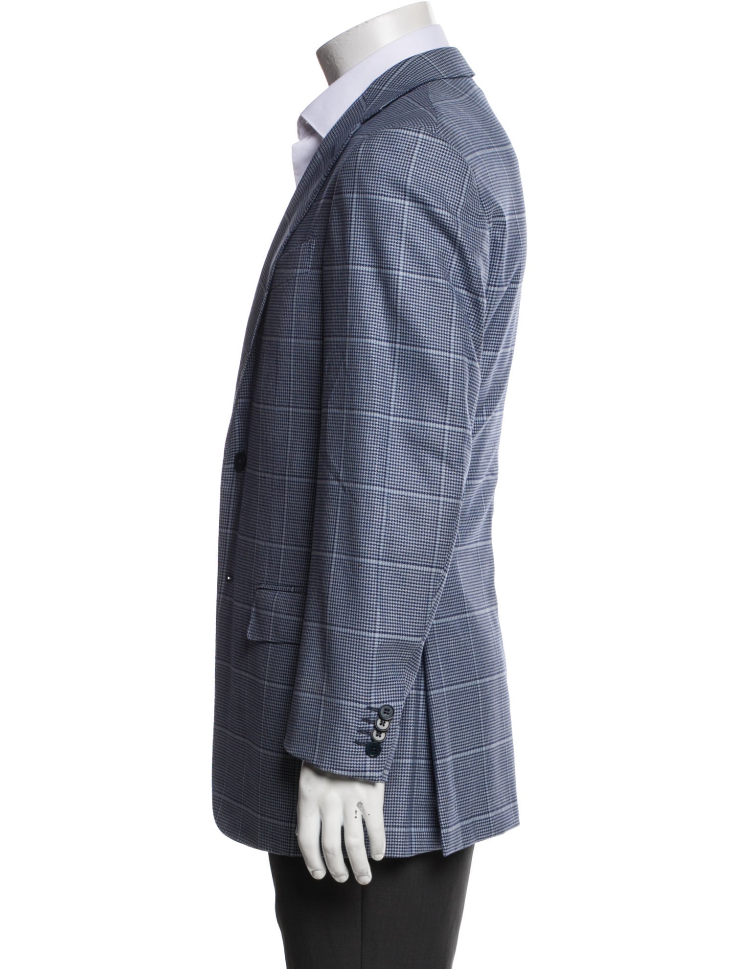 Ermenegildo Zegna Plaid Print Blazer