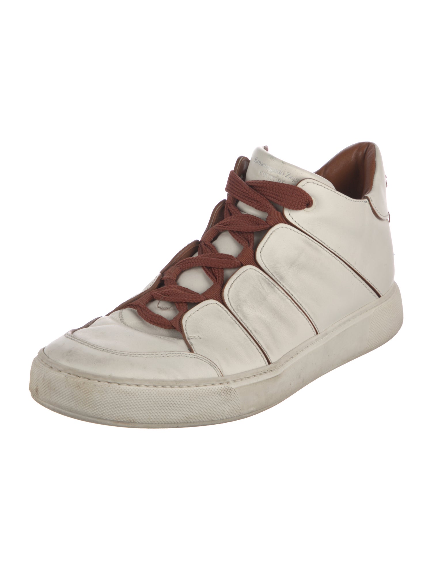 Ermenegildo Zegna Leather Sneakers