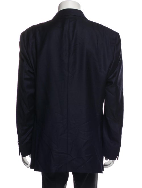 Ermenegildo Zegna Wool Embroidered Accent Blazer