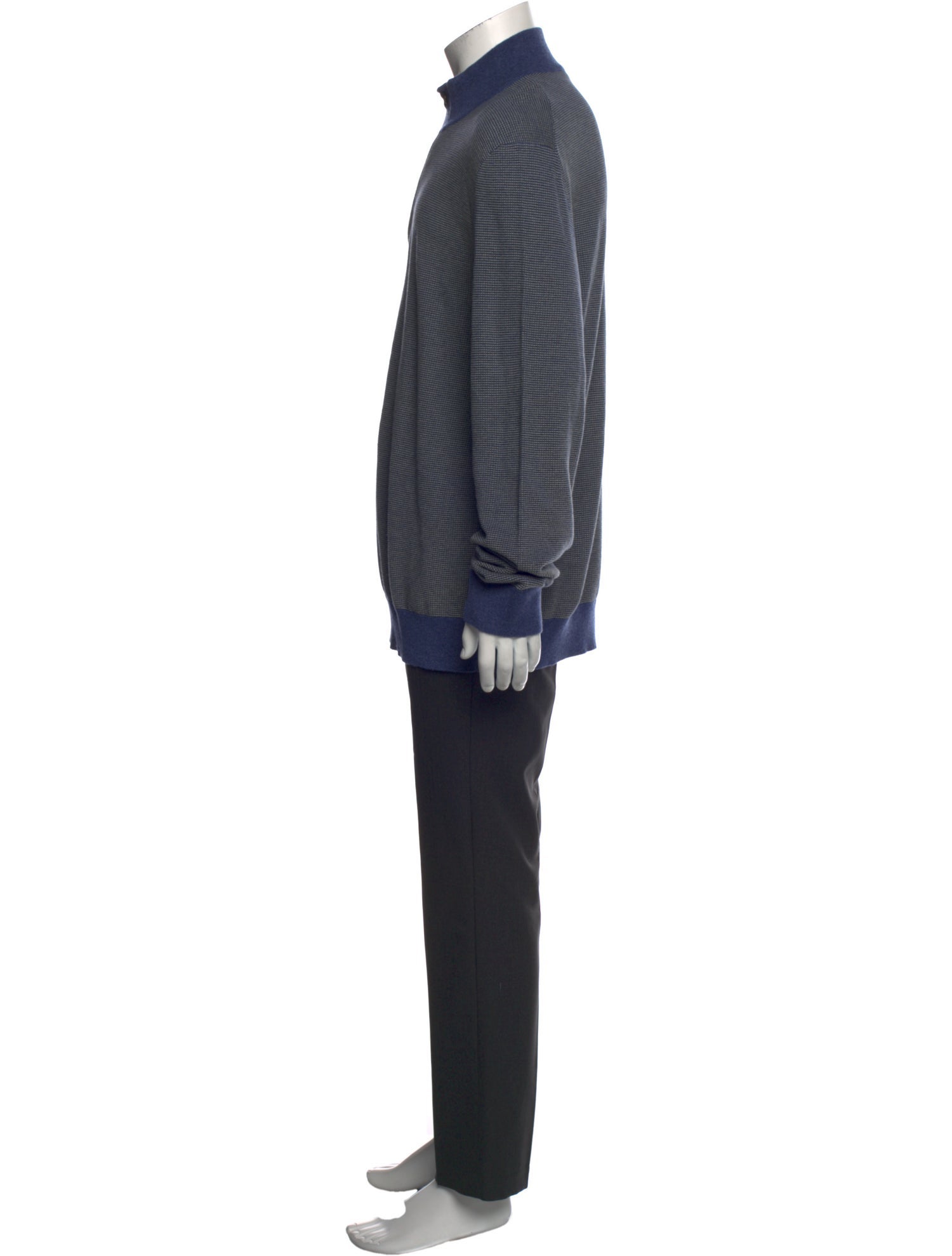 Ermenegildo Zegna Cashmere Mock Neck Pullover