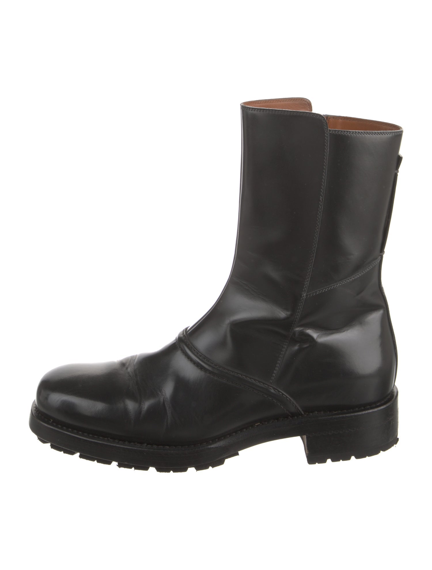 Ermenegildo Zegna Leather Boots