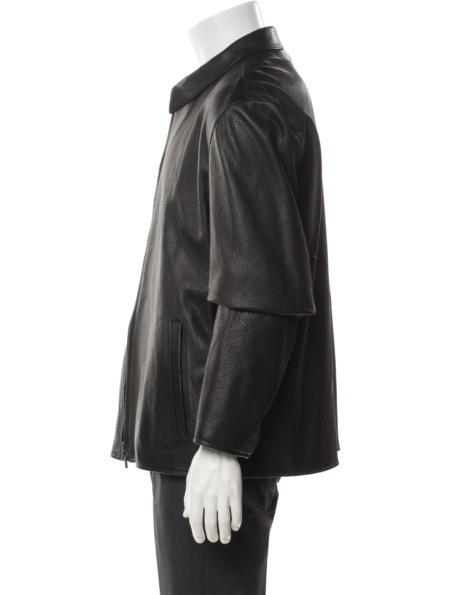 Ermenegildo Zegna Leather Jacket