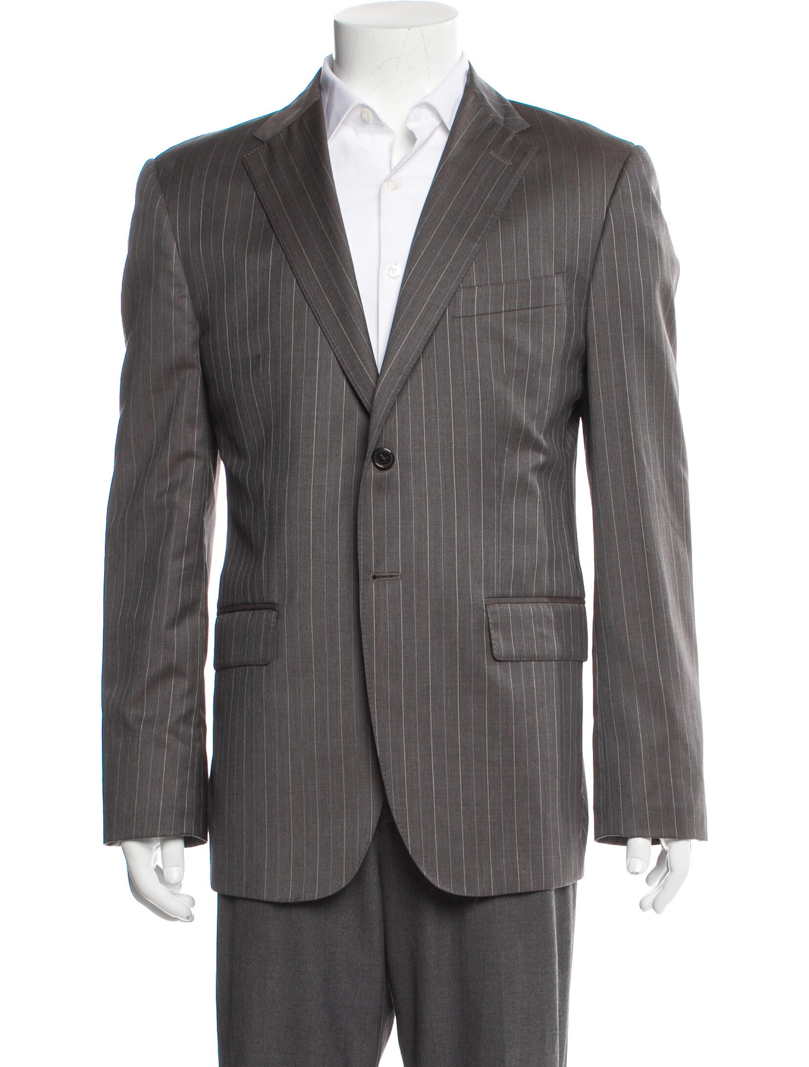 Ermenegildo Zegna Wool Striped Blazer