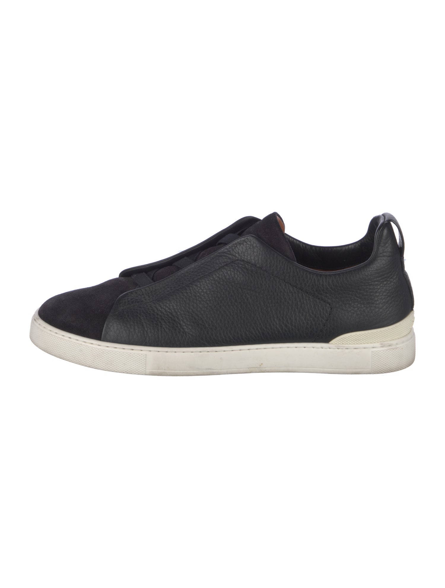 Ermenegildo Zegna Leather Printed Sneakers