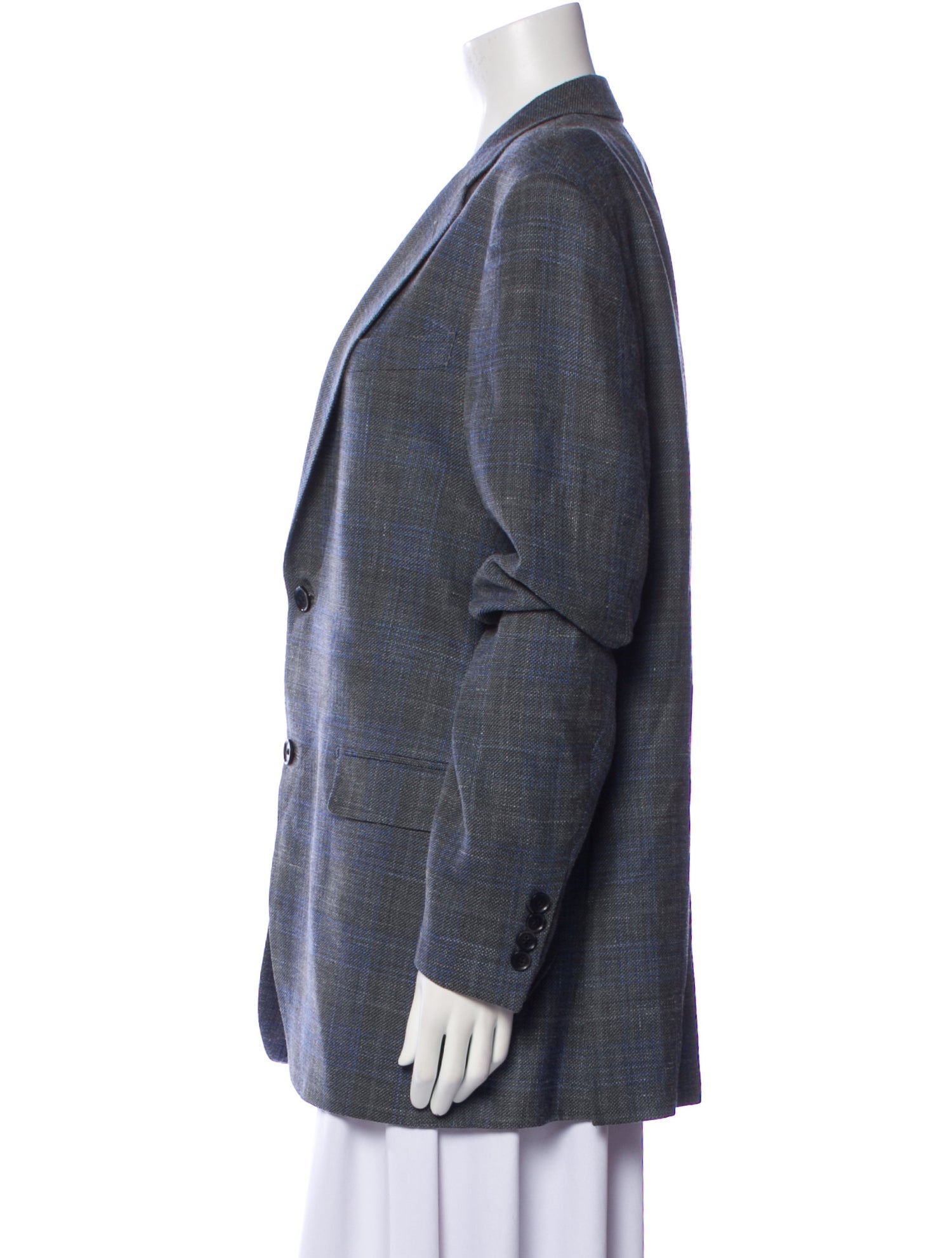 Ermenegildo Zegna Plaid Print Blazer