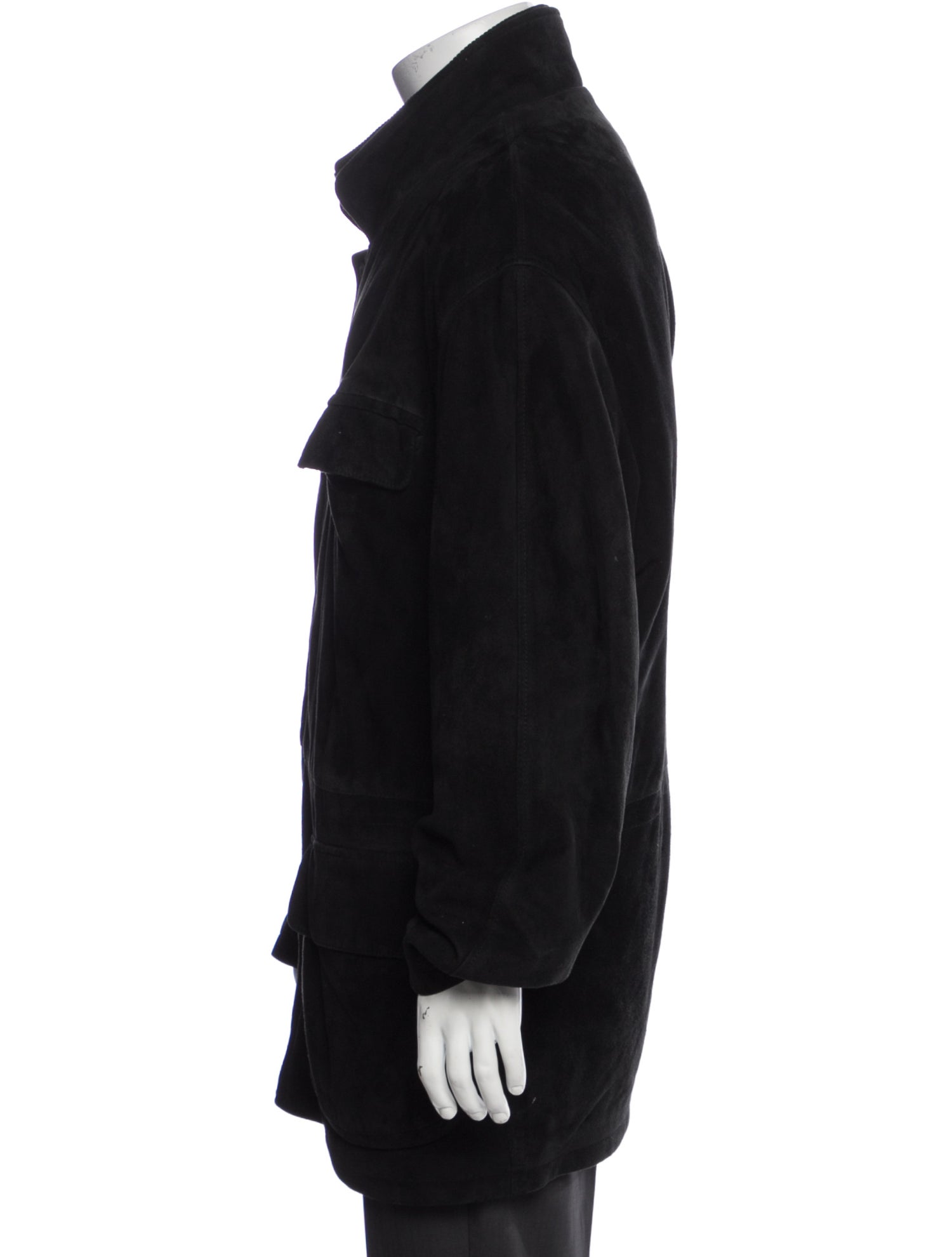 Ermenegildo Zegna Leather Utility Jacket