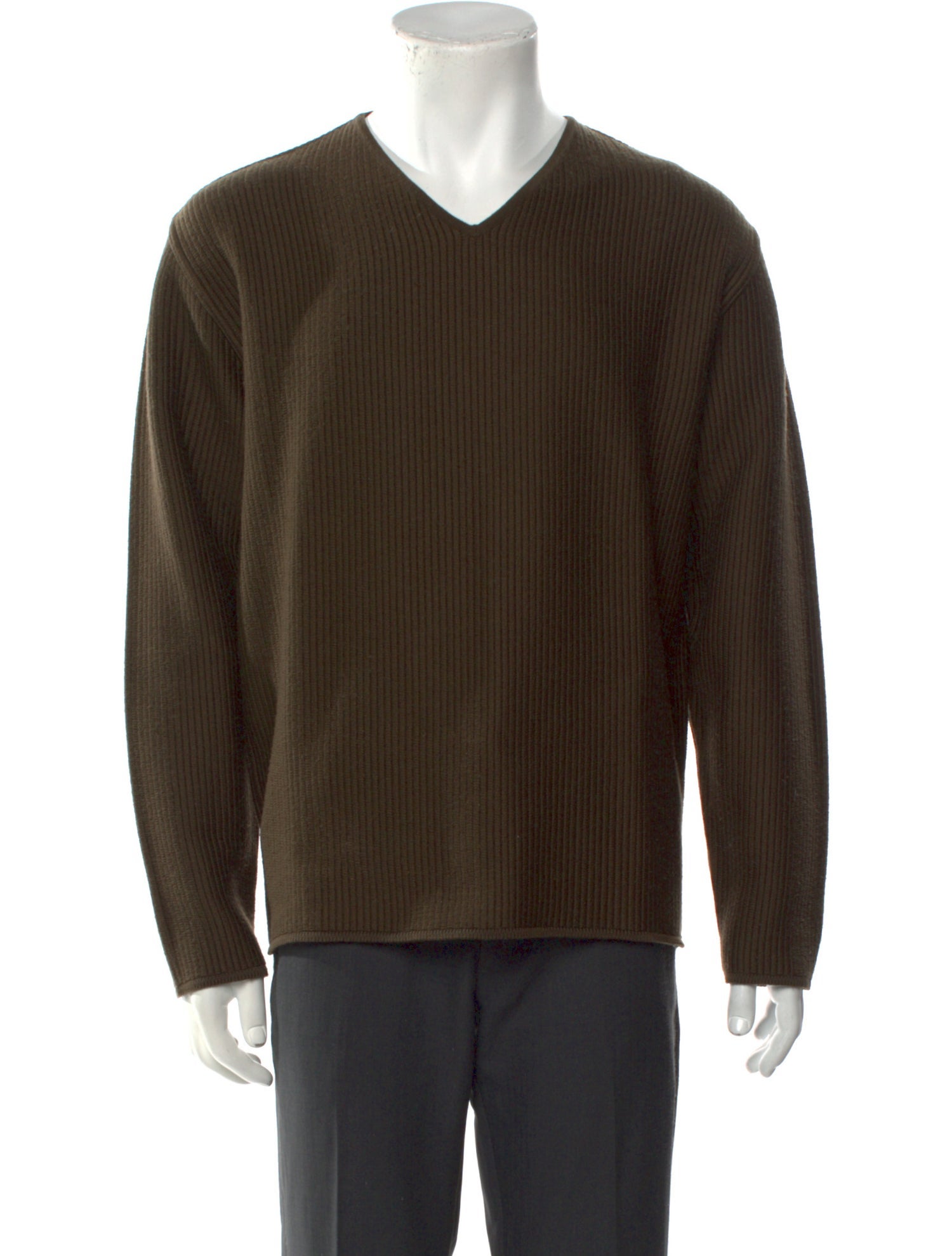 Ermenegildo Zegna Wool V-Neck Pullover