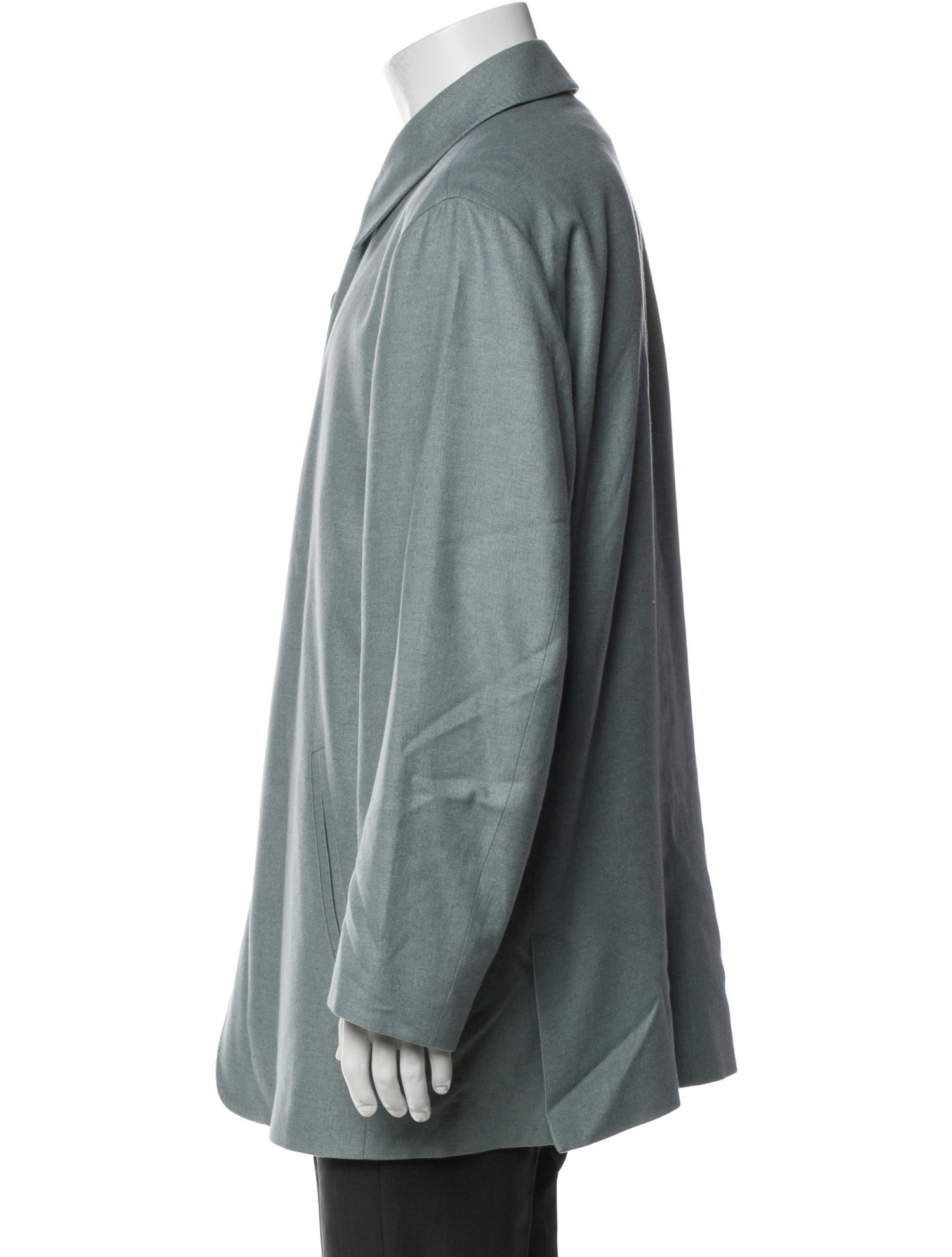 Ermenegildo Zegna Silk Overcoat