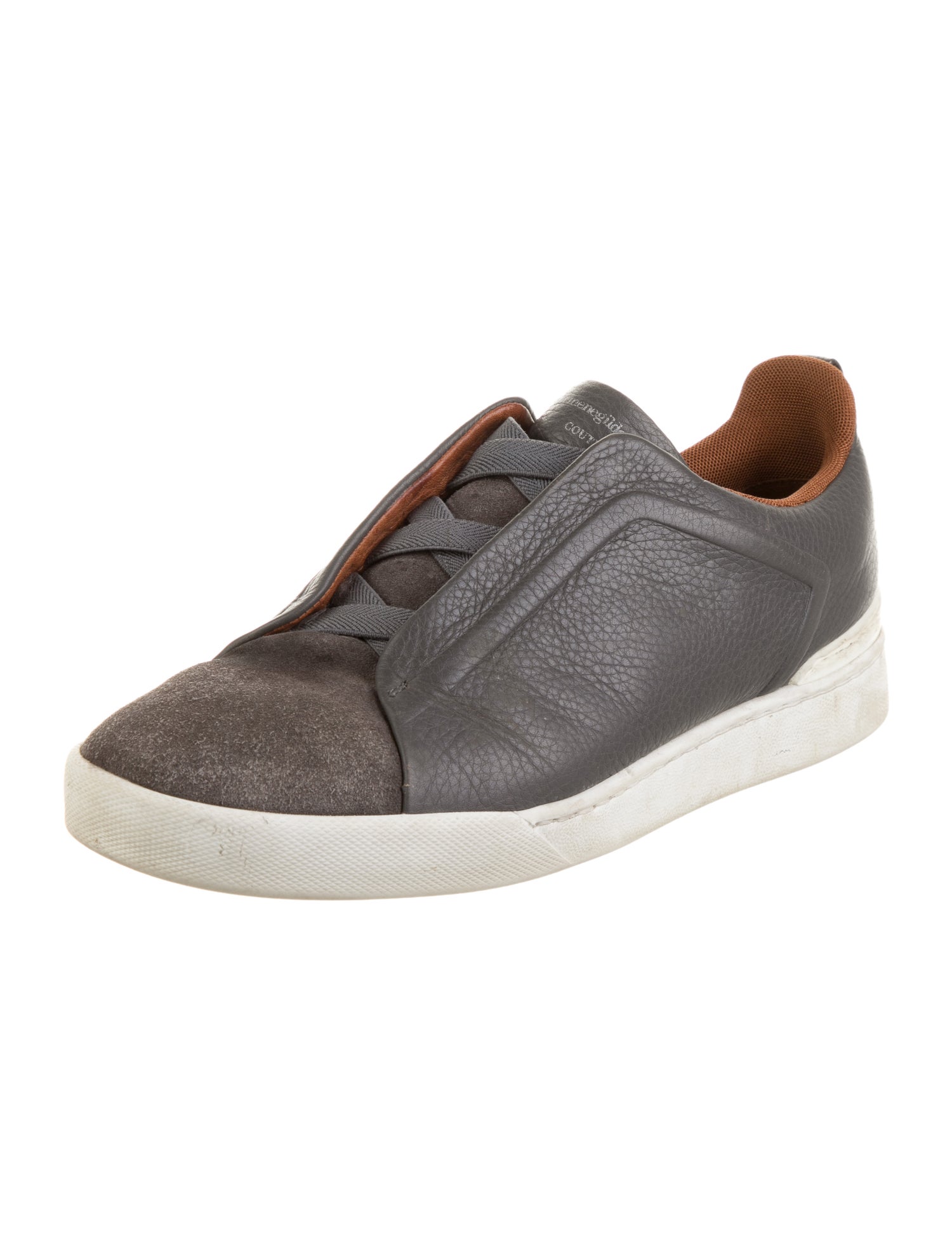 Ermenegildo Zegna Leather Sneakers