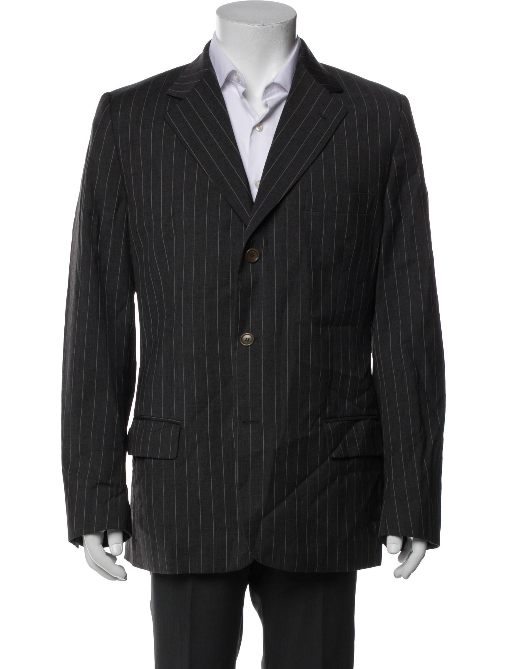 Ermenegildo Zegna Wool Striped Jacket