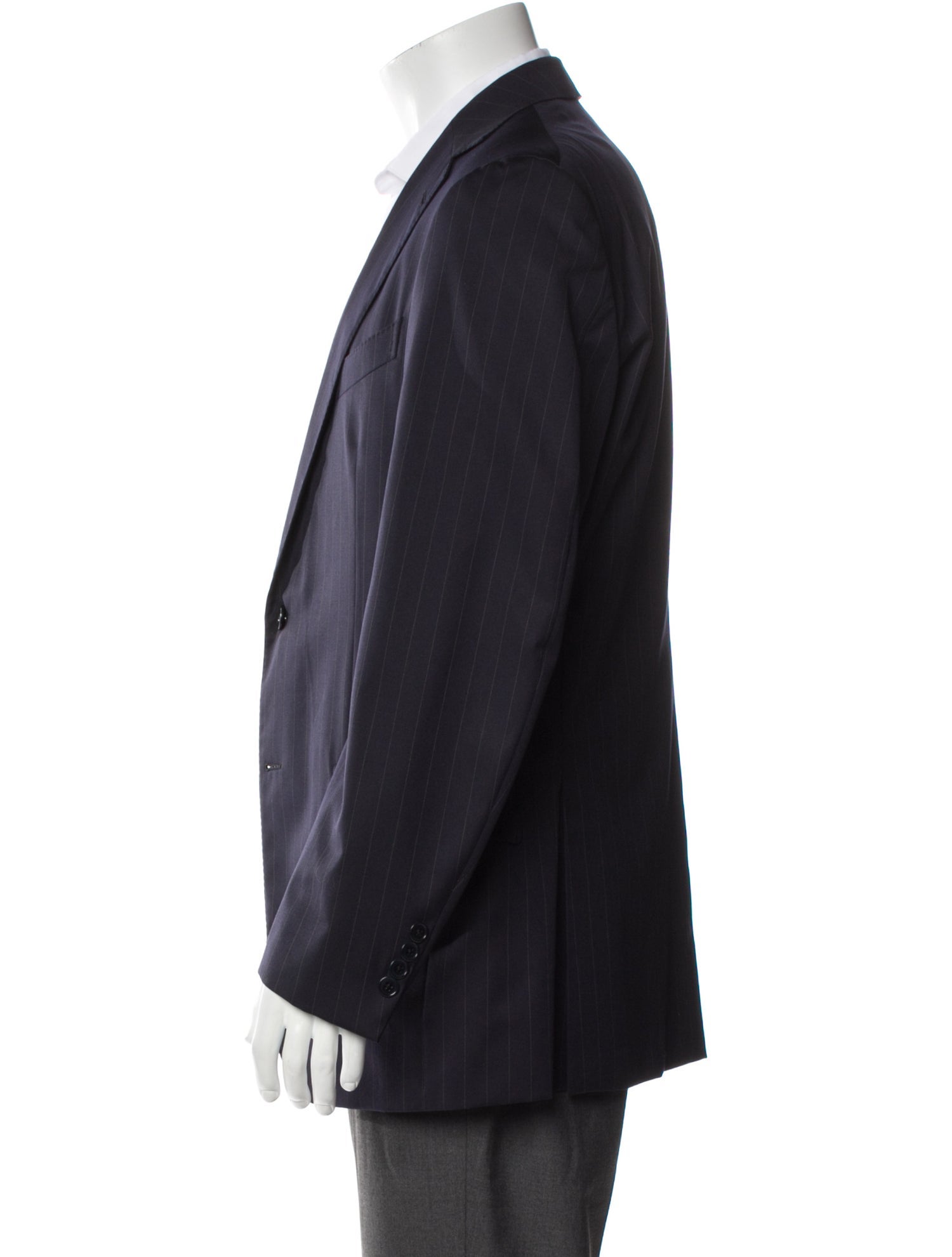 Ermenegildo Zegna Wool Striped Blazer