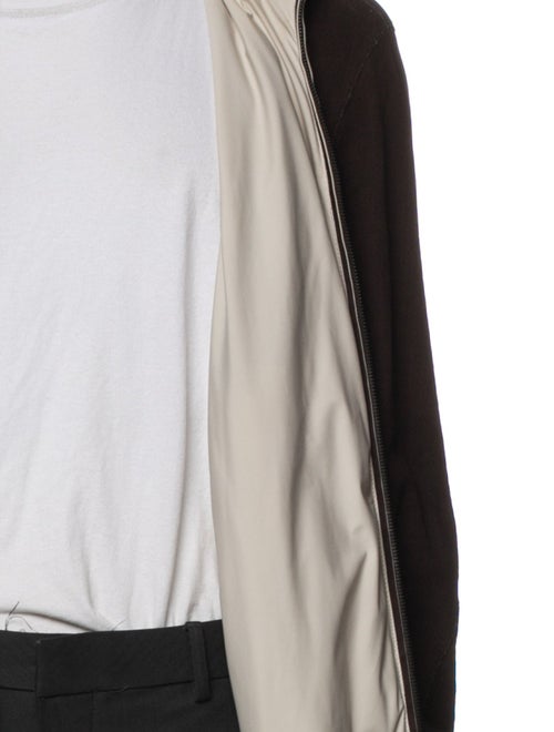 Ermenegildo Zegna Suede Bomber Jacket