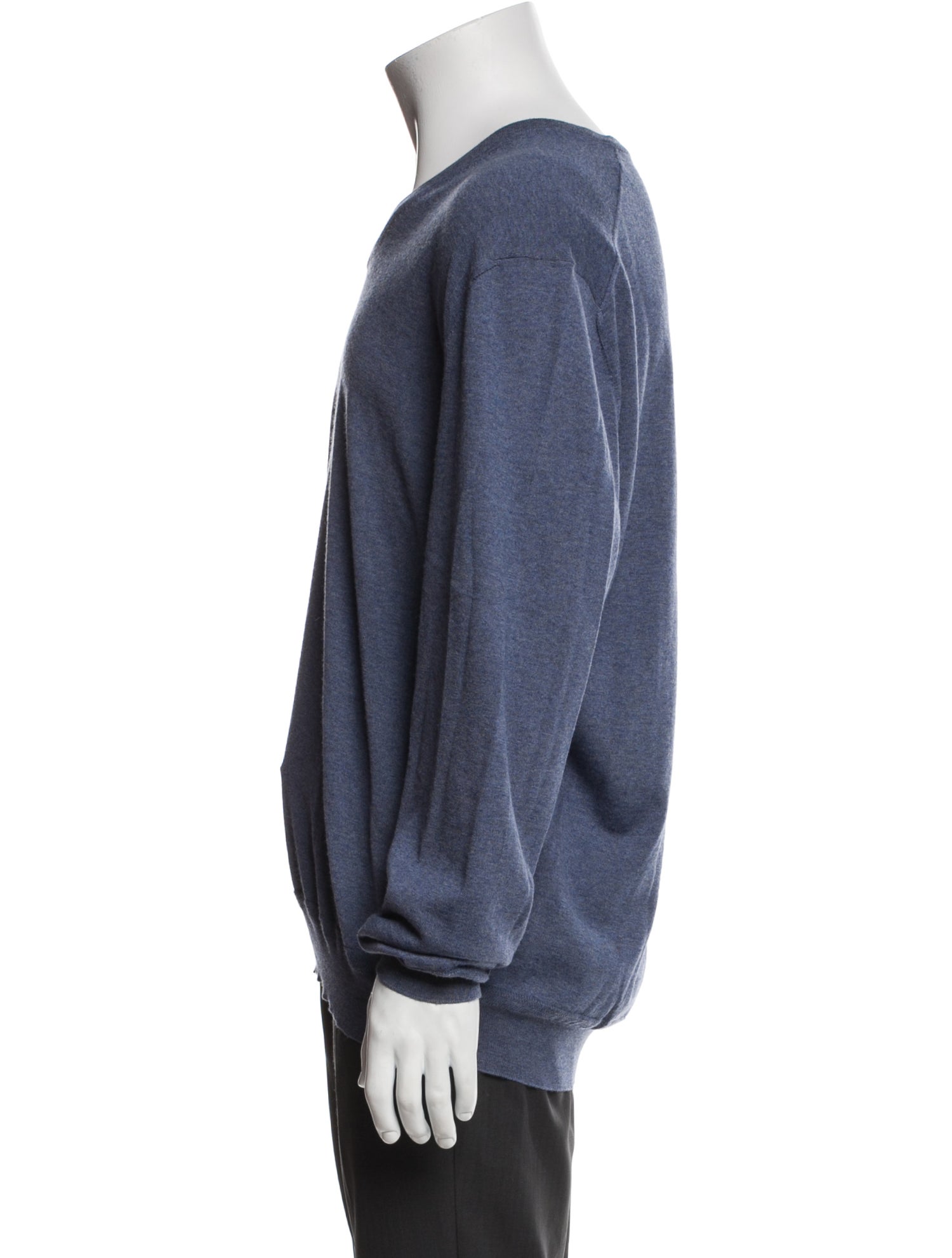 Ermenegildo Zegna Virgin Wool V-Neck Pullover